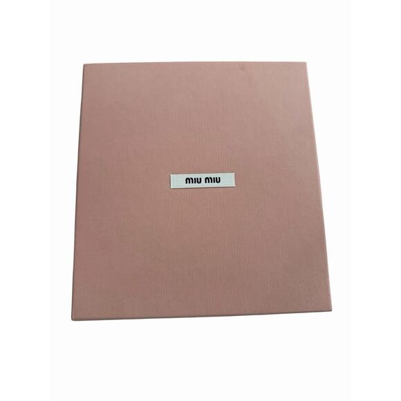 Miu Miu Pink Sunglasses Gift Box Set Case Cloth Booklets Cat & Bird Charms NEW main image 7